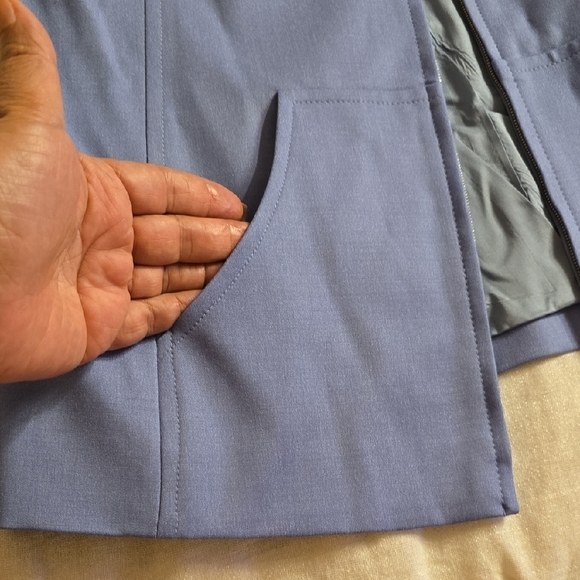 Escada Blue Women's Blazer. Virgen Wool. - Picture 10 of 13